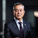 打光屁股创始人陈光明的专业形象照，商务简洁风格，展现企业领导者的自信与专注气质