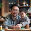 读者李明家长头像，两个孩子的父亲，正在学习科学教养方法